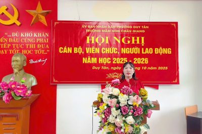 HỘI NGHỊ VIÊN CHỨC – NGƯỜI LAO ĐỘNG NĂM HỌC 2025–2026