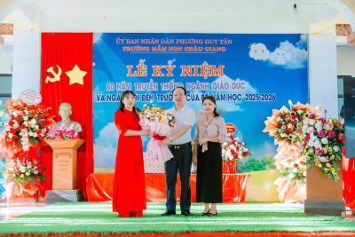 NGÀY HỘI ĐẾN TRƯỜNG CỦA BÉ NĂM HỌC 2025 – 2026 TRƯỜNG MẦM NON CHÂU GIANG